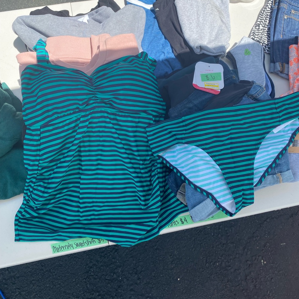 ***SOLD*** Motherhood Maternity Bathing Suit